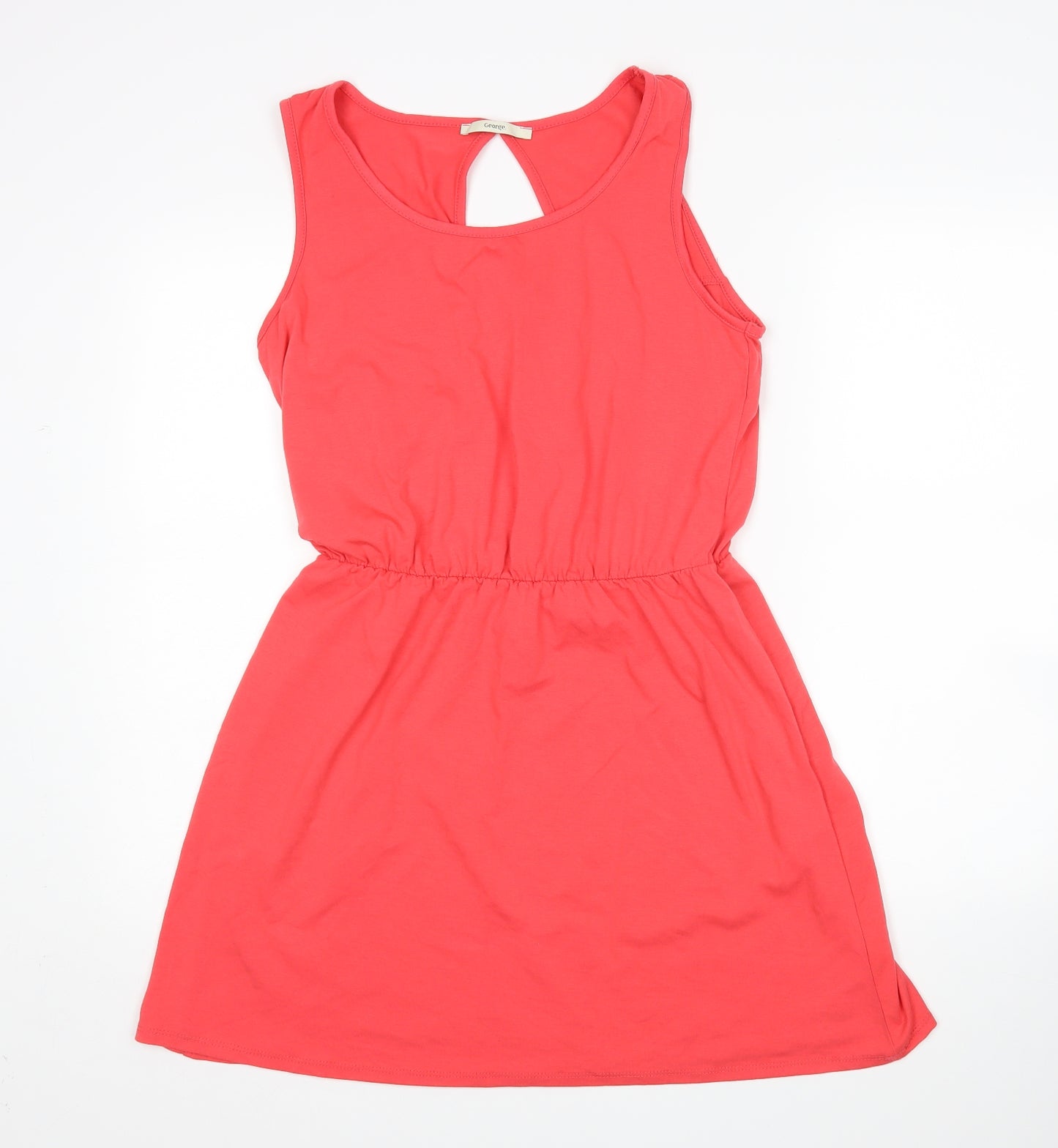 George Womens Pink   Tank Dress  Size 14