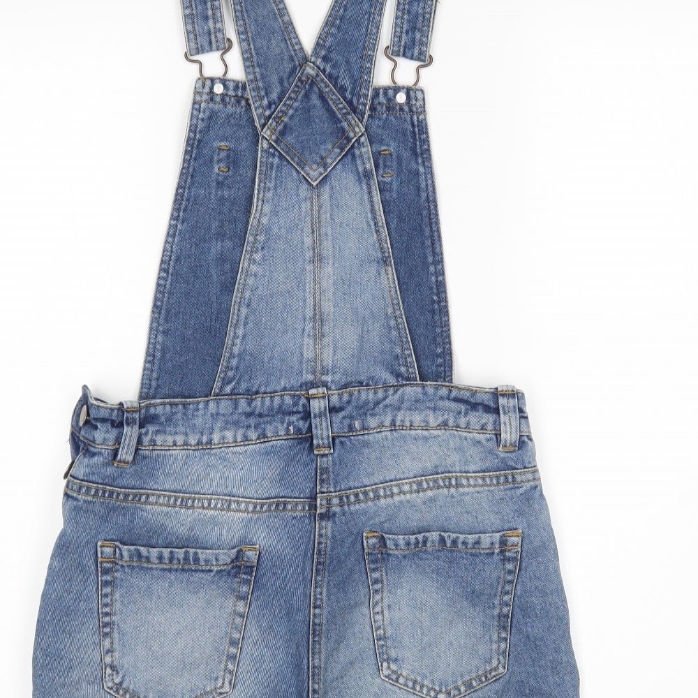 New Look Womens Blue   Dungaree One-Piece Size 8