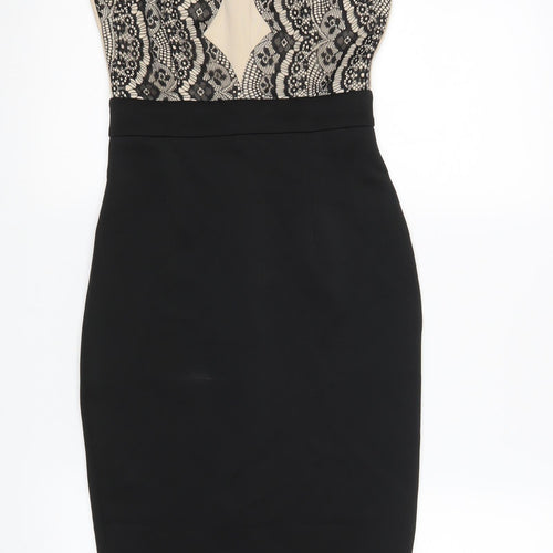 Boohoo Womens Multicoloured   Pencil Dress  Size 6