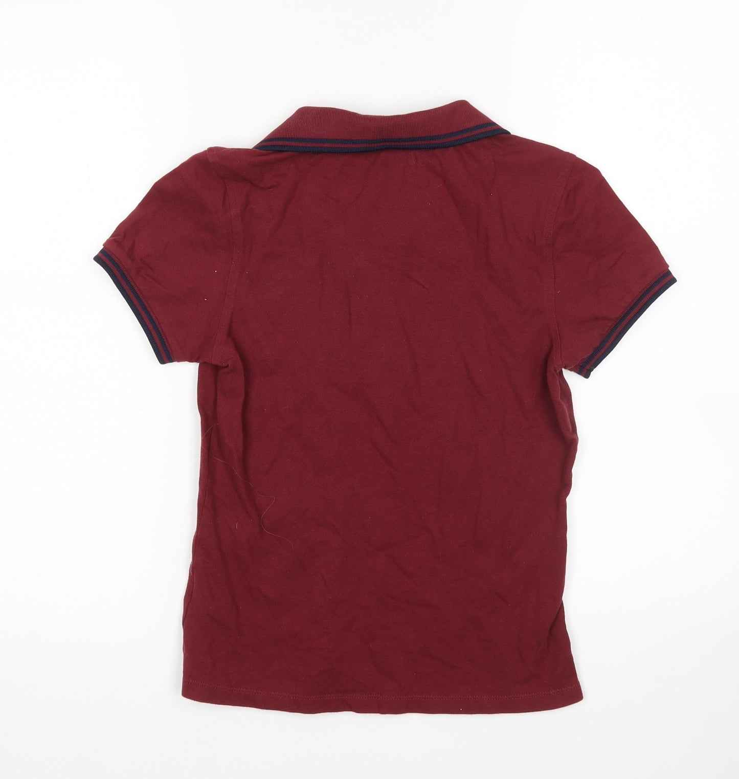 Fred Perry Womens Red   Basic Polo Size 8