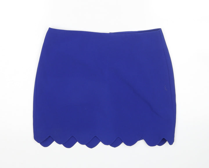 FOREVER 21 Womens Blue Mini Skirt Size S