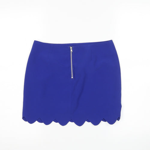 FOREVER 21 Womens Blue   Mini Skirt Size S