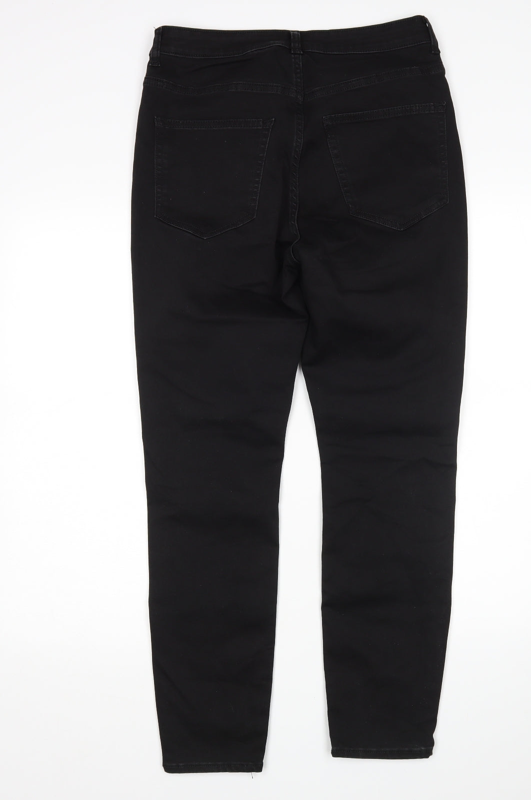 H&M Womens Black   Skinny Jeans Size 14 L27 in