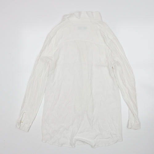 Somerset Womens White   Basic Button-Up Size 8