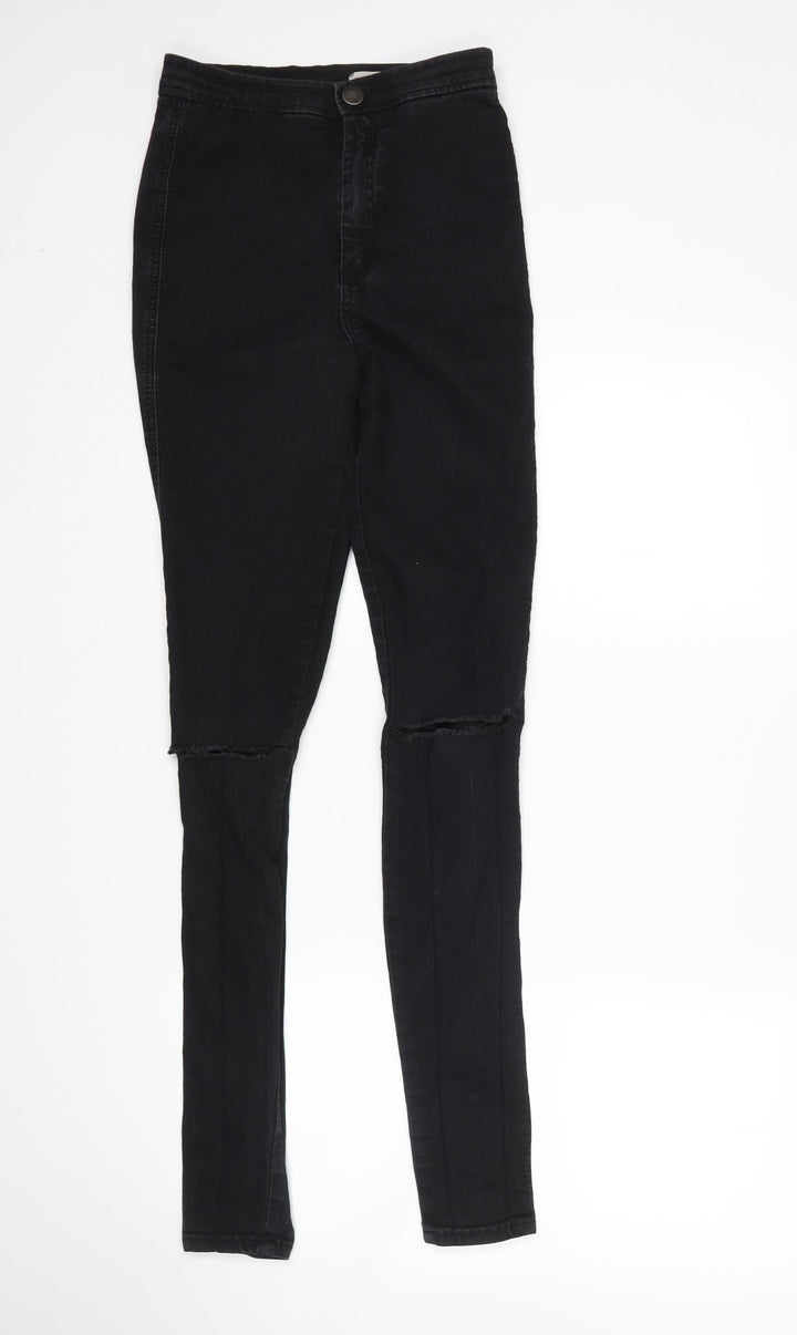 ASOS Womens Black Skinny Jeans Size 26 in L32 in