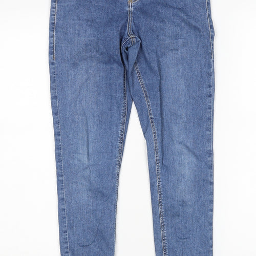 Topshop Womens Blue   Skinny Jeans Size 28 in L32 in