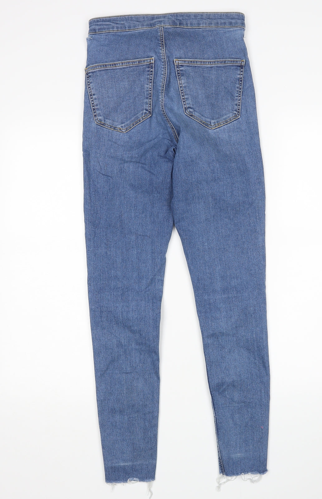 Topshop Womens Blue   Skinny Jeans Size 28 in L32 in
