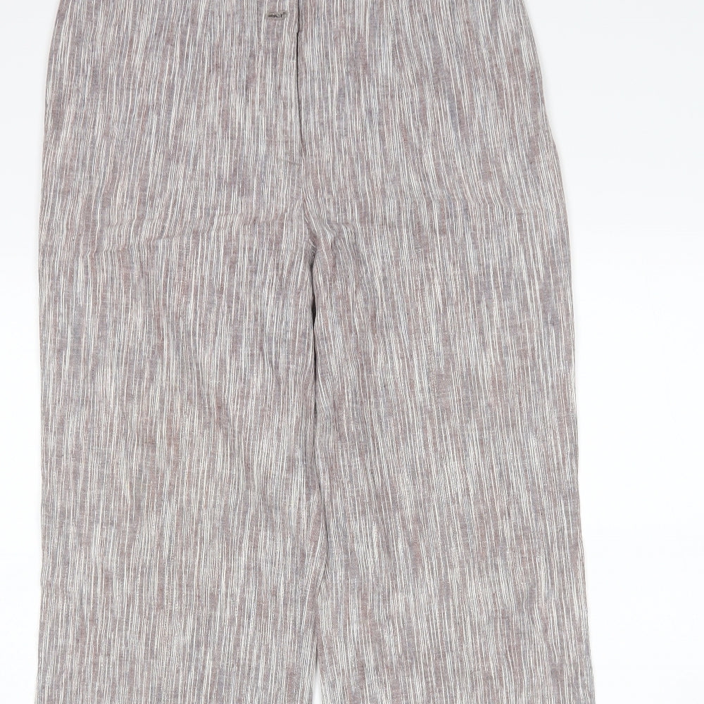 Per Una Womens Multicoloured   Trousers  Size 12 L30 in