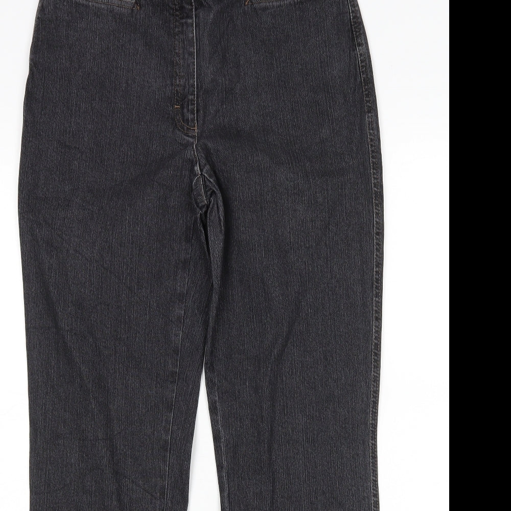 BRAX Womens Grey   Straight Jeans Size 32 in L28 in