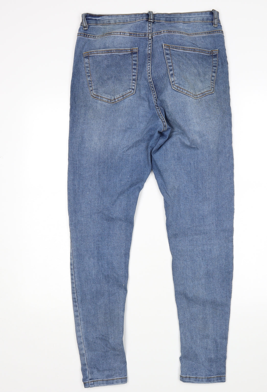 Denim Co Womens Blue   Skinny Jeans Size 14 L29 in