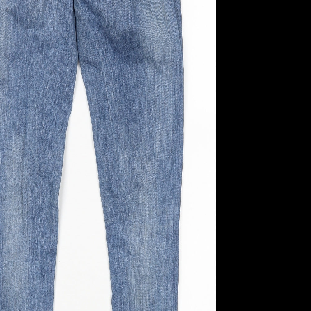 Denim Co Womens Blue   Skinny Jeans Size 6 L28 in