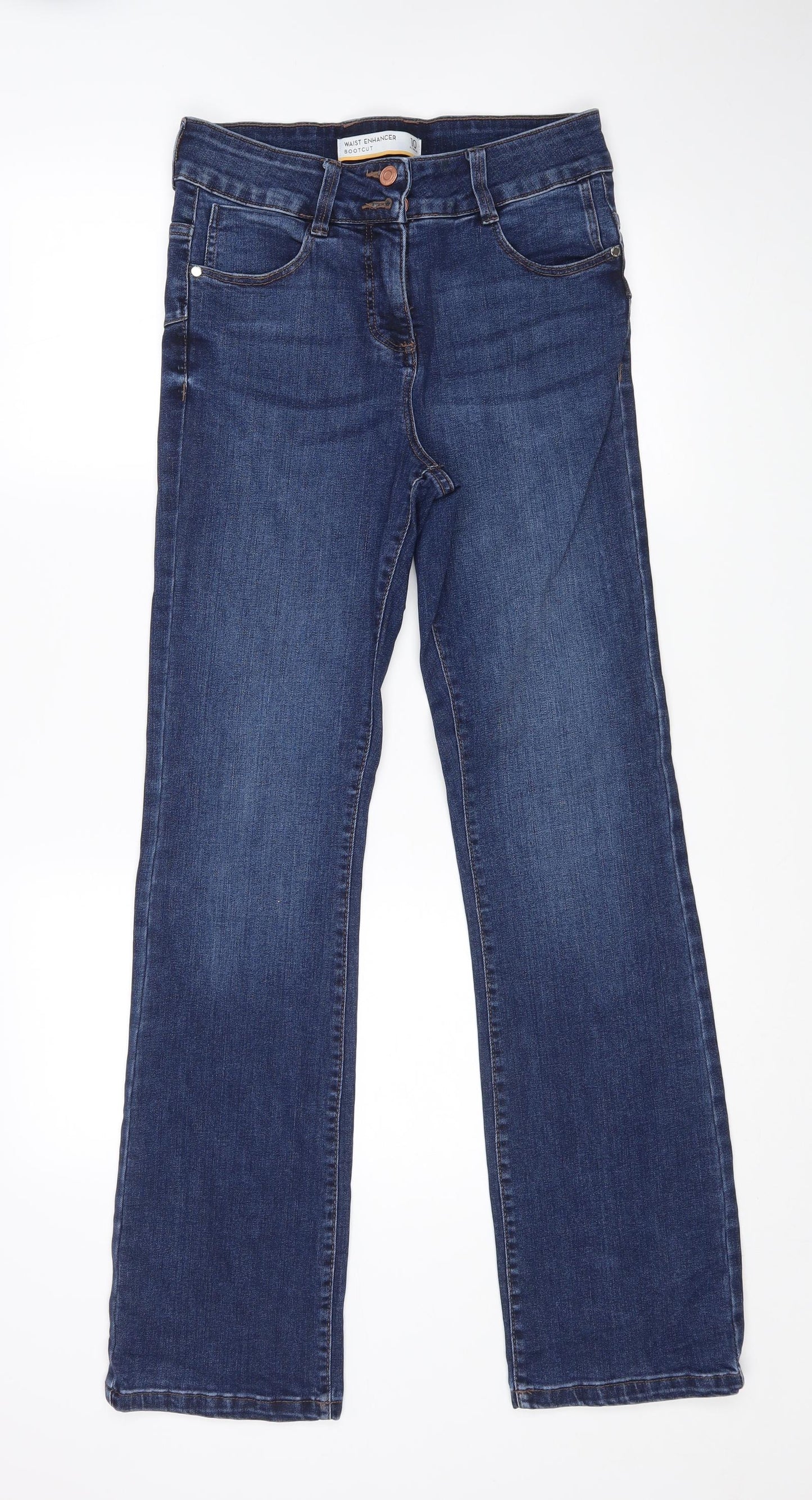 NEXT Womens Blue   Bootcut Jeans Size 10 L32 in