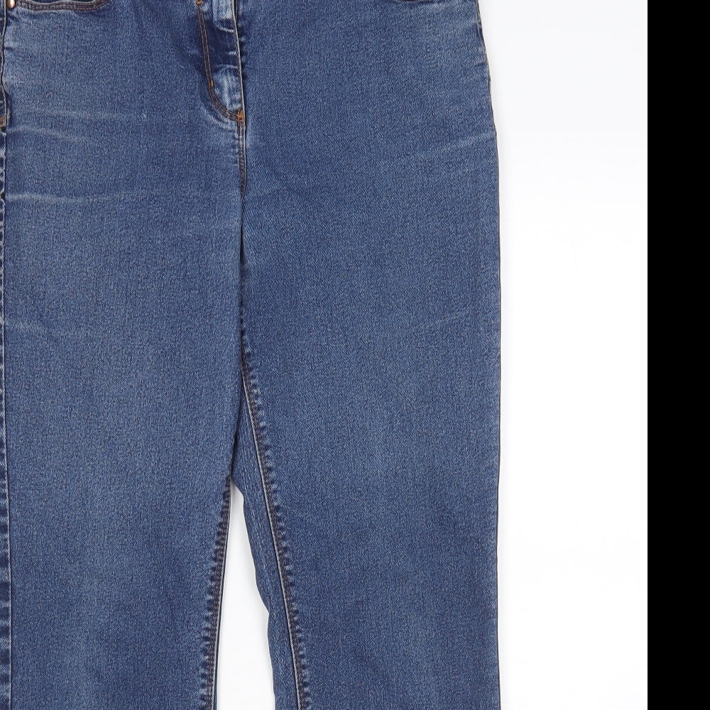 BHS Womens Blue   Bootcut Jeans Size 12 L27 in