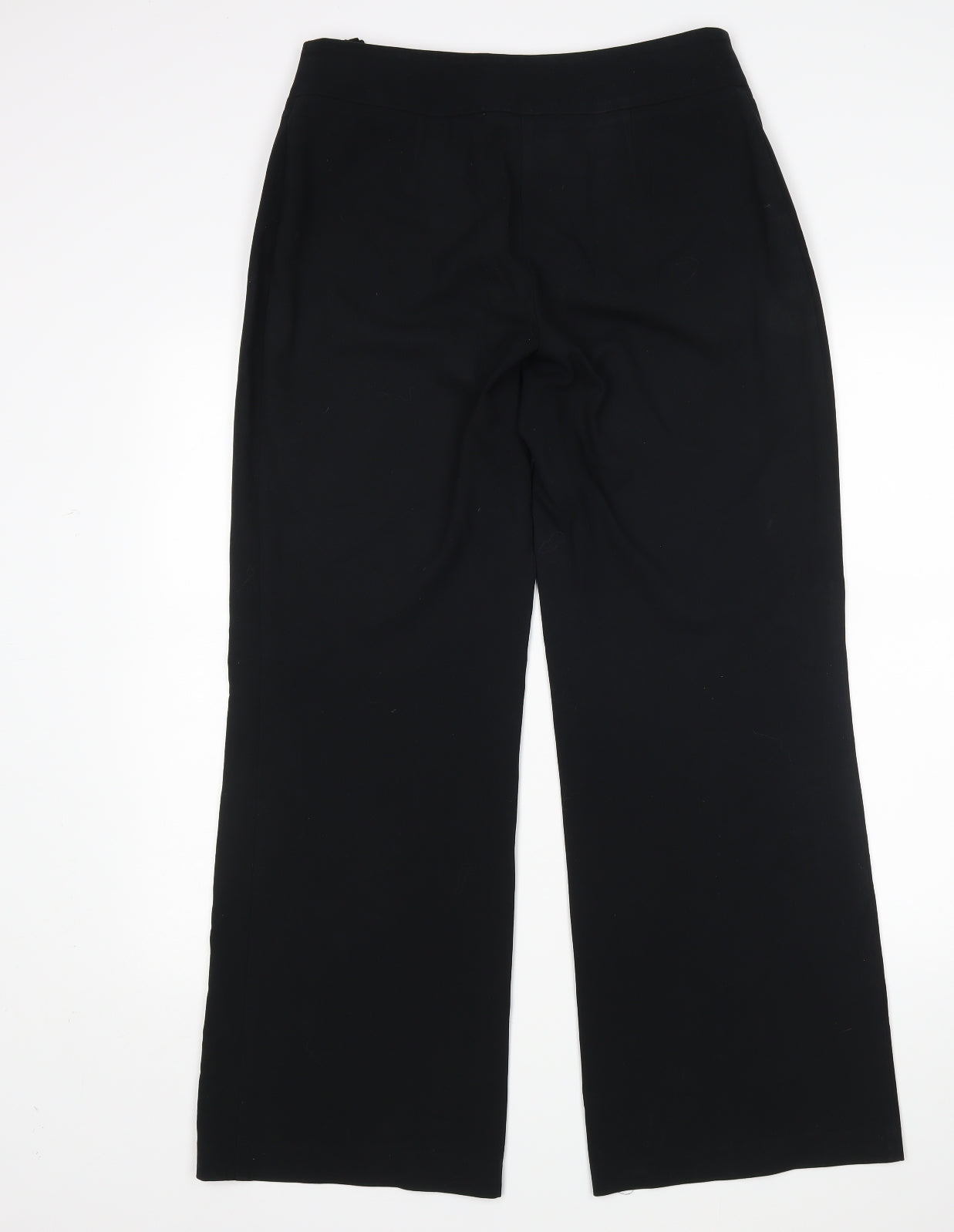 M&S Womens Black   Trousers  Size 10 L30 in