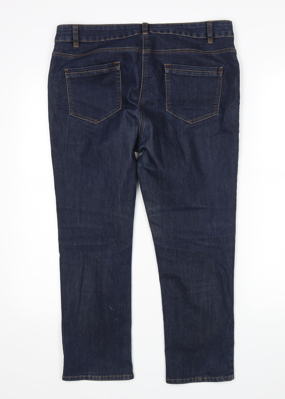 George Womens Blue   Cropped Jeans Size 14 L24 in