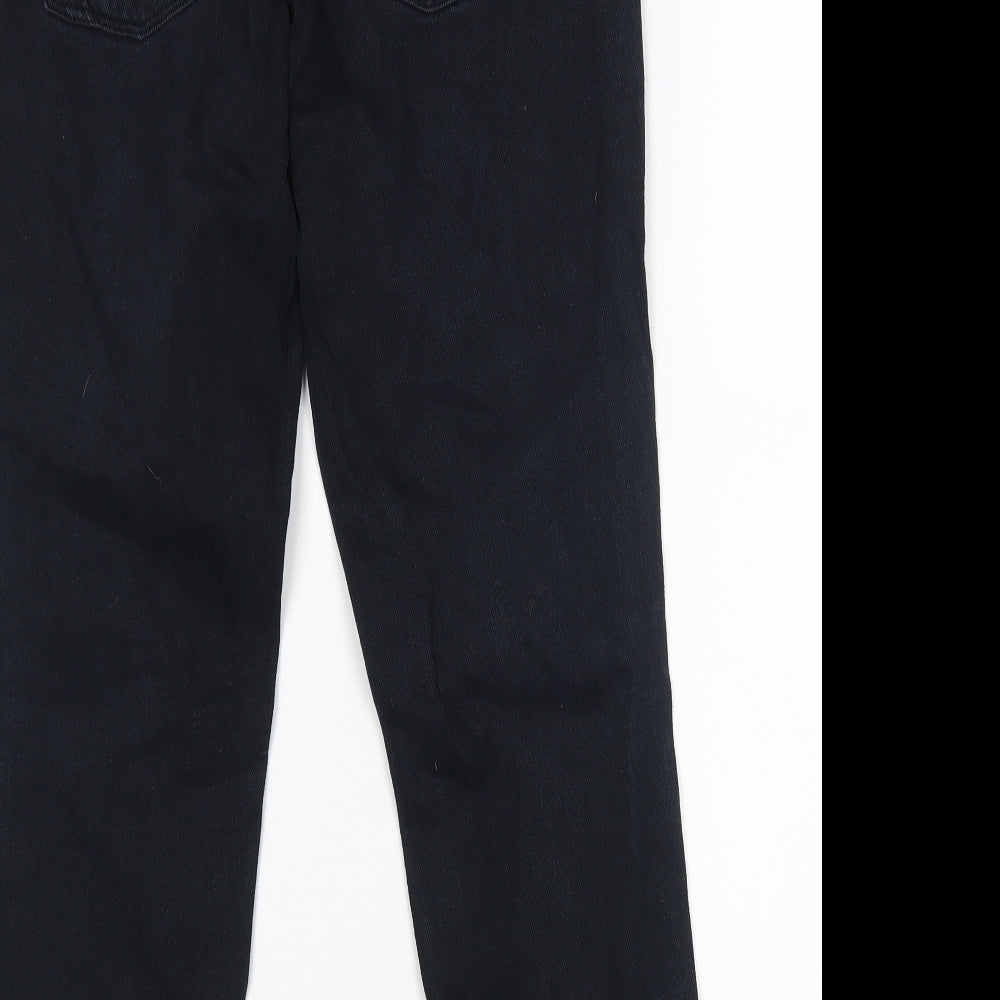 NEXT Womens Black   Skinny Jeans Size 14 L28 in