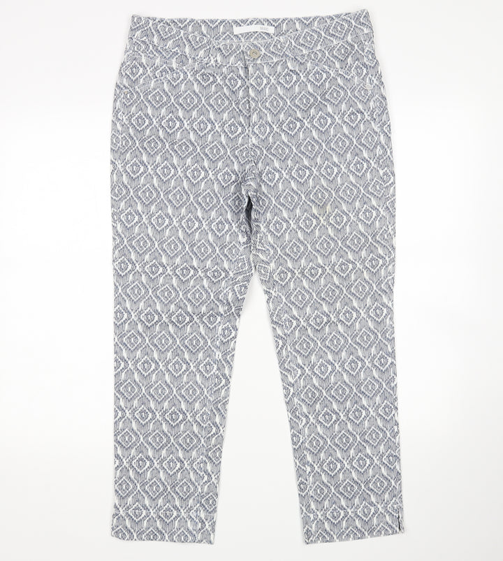 Mac Womens Multicoloured Argyle/Diamond  Straight Jeans Size 34 in L26 in