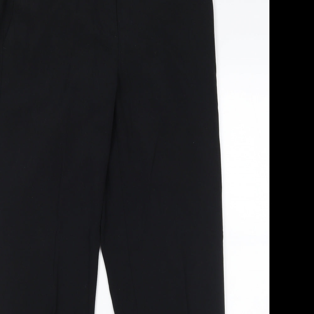 M&S Womens Black   Trousers  Size 14 L30 in