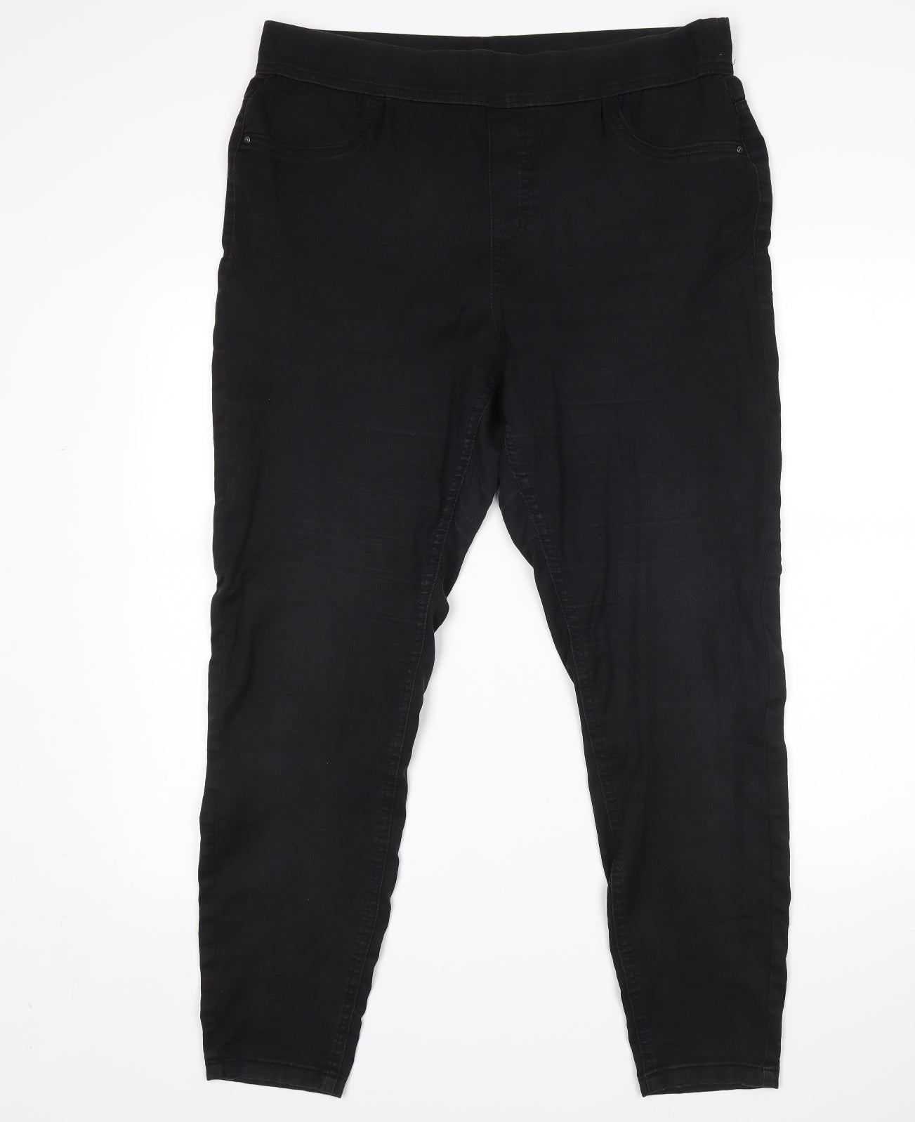 TU Womens Black   Jegging Jeans Size 18 L28 in