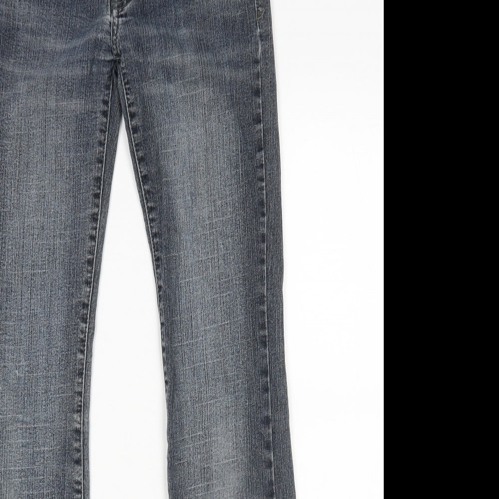 Preworn Womens Blue   Bootcut Jeans Size 8 L31 in