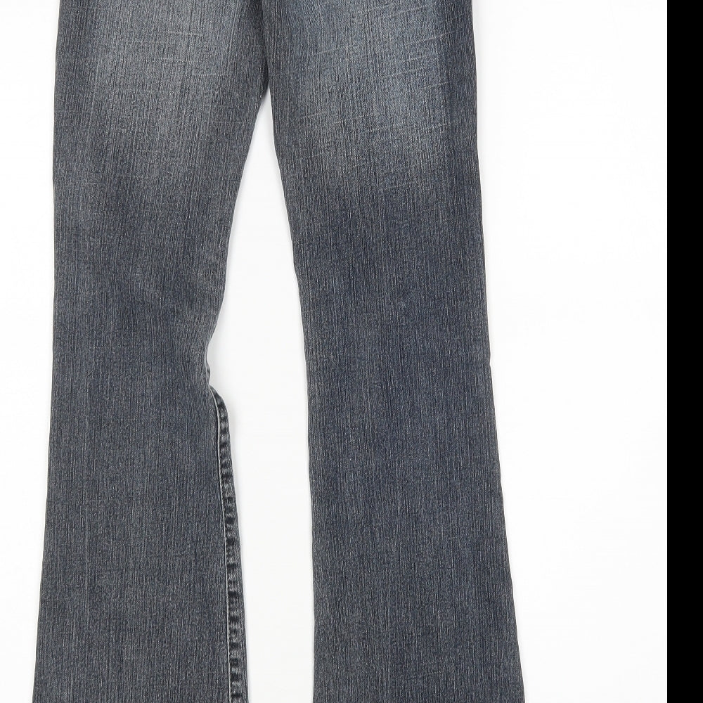 Preworn Womens Blue   Bootcut Jeans Size 8 L31 in