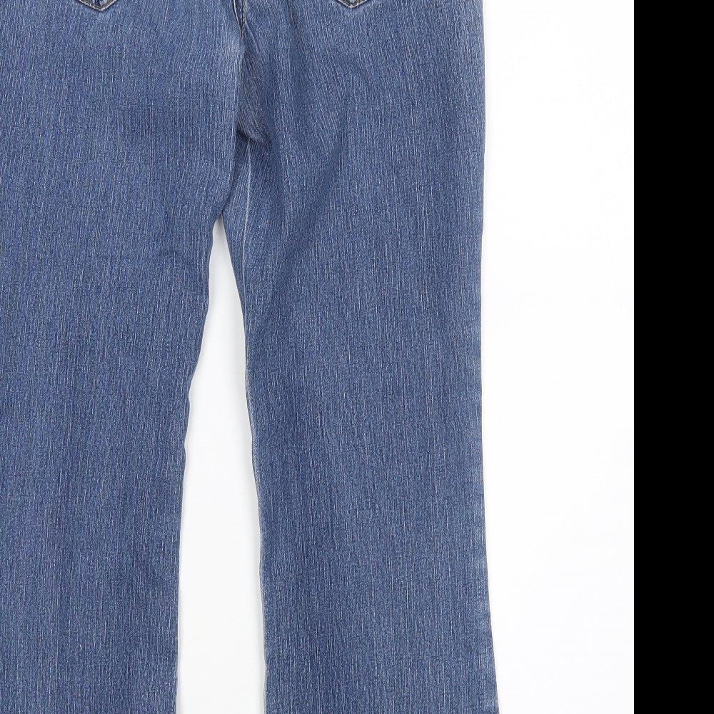 BHS Womens Blue   Bootcut Jeans Size 12 L26 in