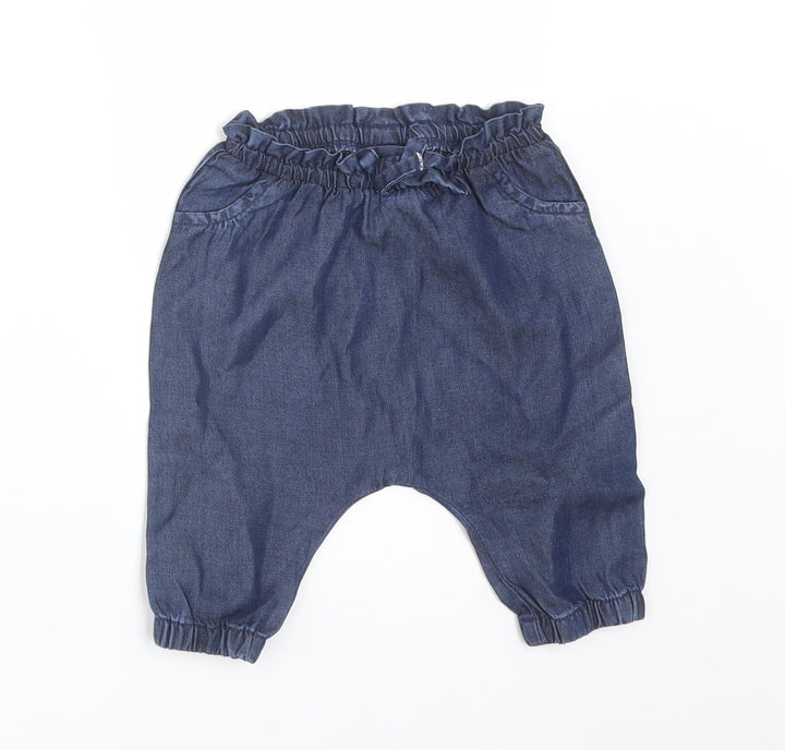 NEXT Girls Blue    Trousers Size 0-3 Months