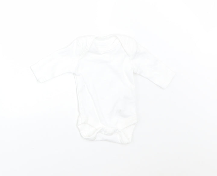Primark Baby White Babygrow One-Piece Size Newborn