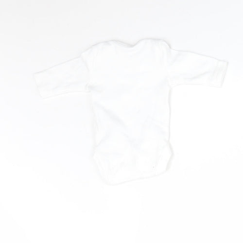 Primark Baby White   Babygrow One-Piece Size Newborn