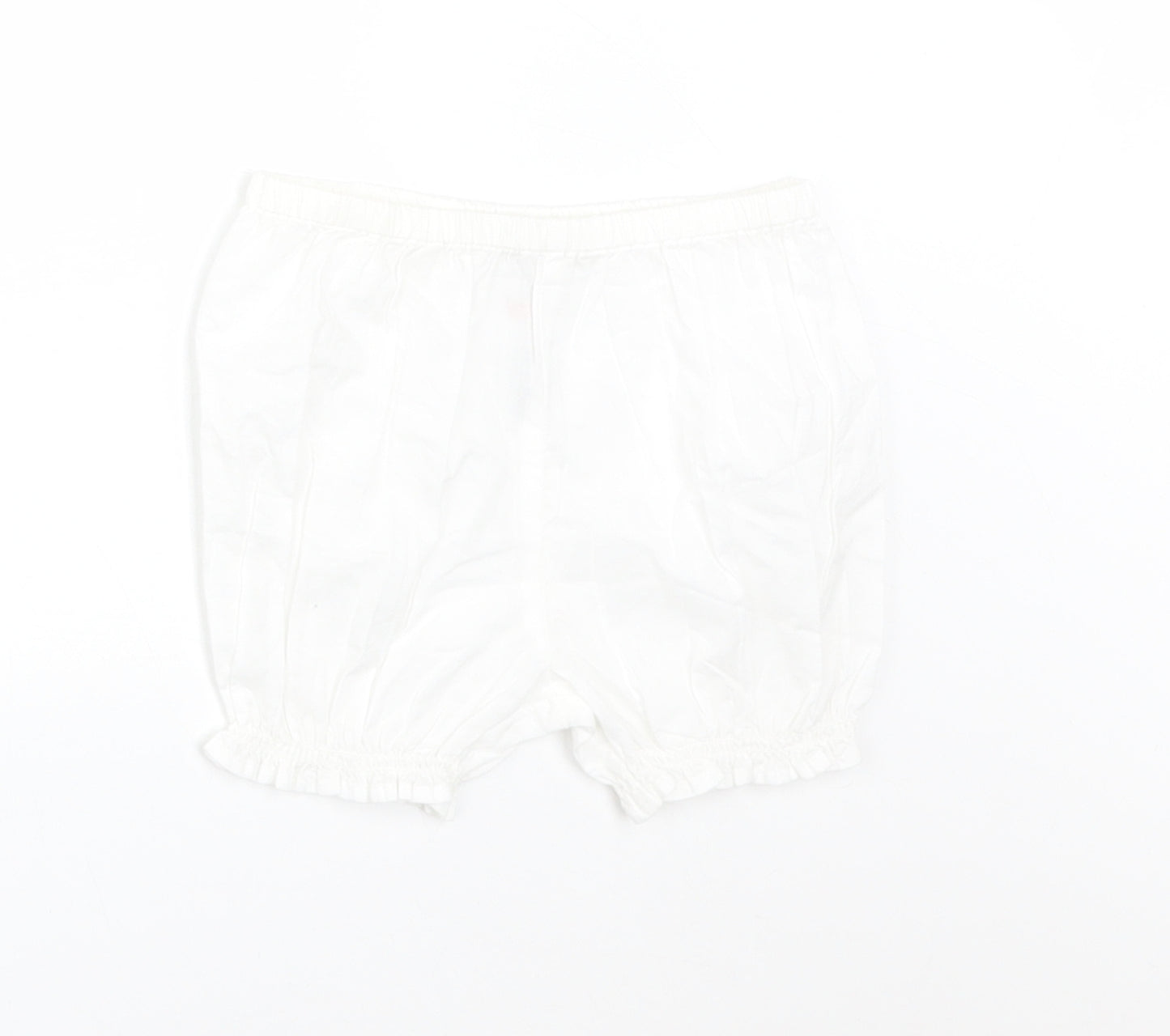 Nutmeg Baby White    Trousers Size 3-6 Months