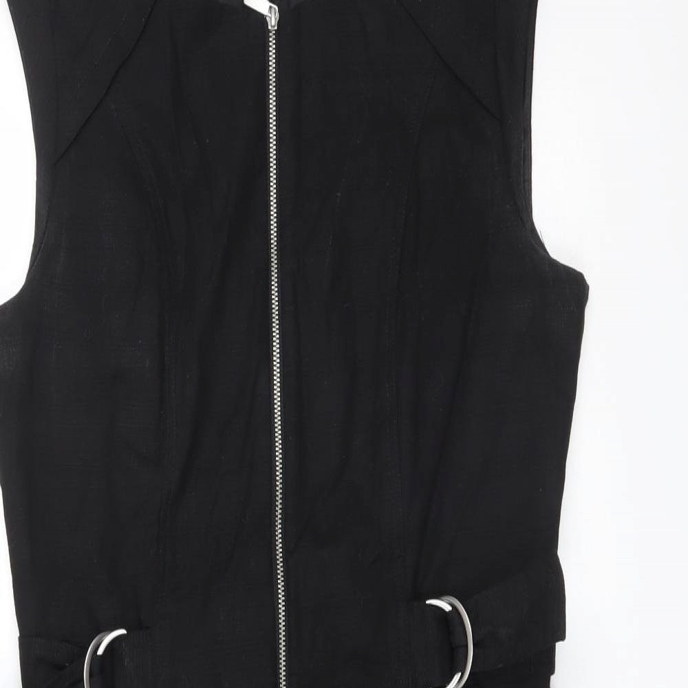Oasis Womens Black   Pencil Dress  Size 12