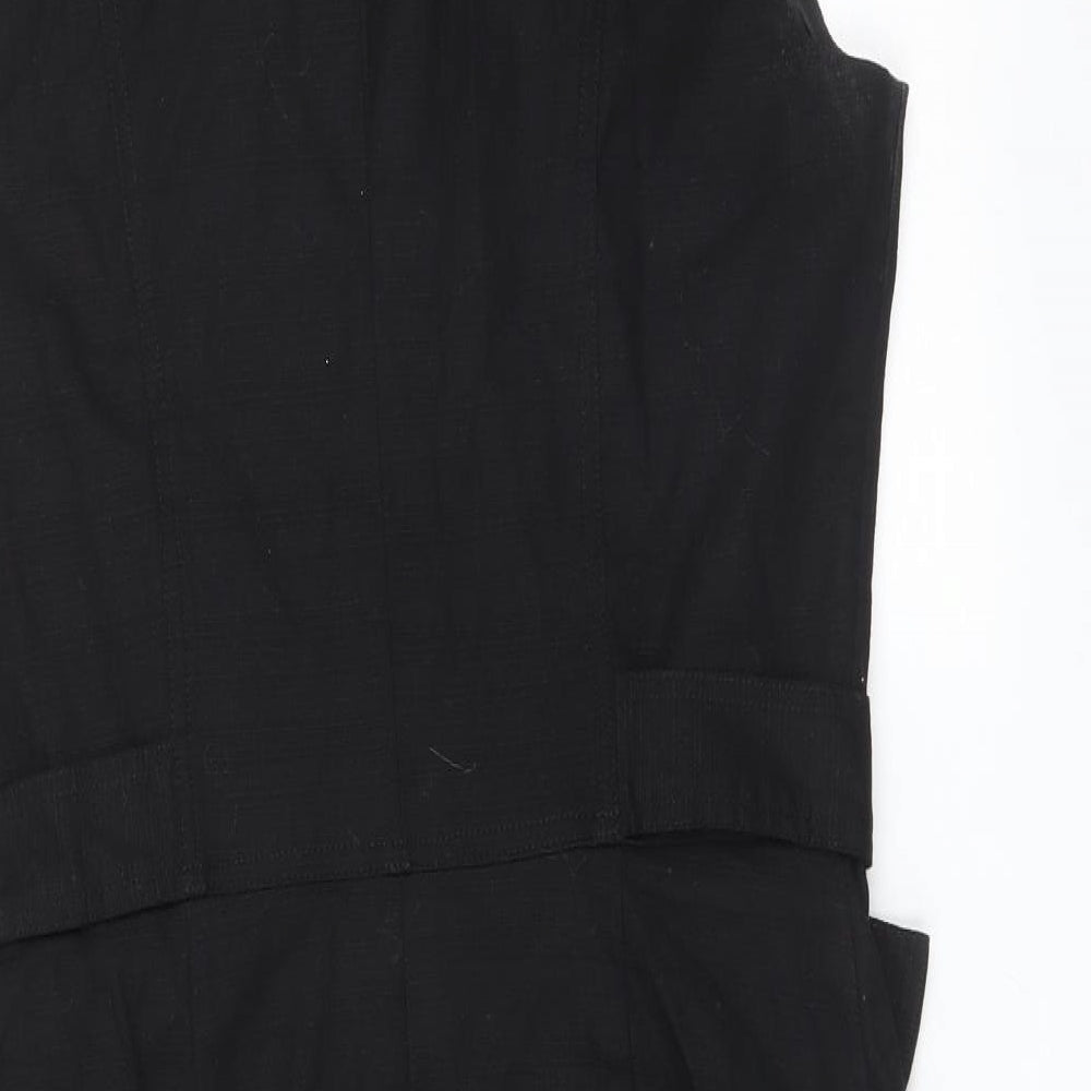 Oasis Womens Black   Pencil Dress  Size 12