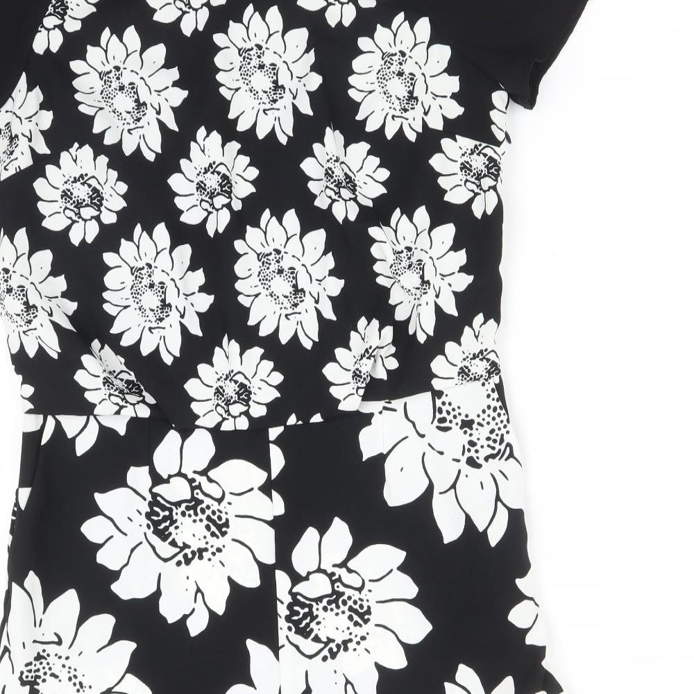 NEXT Womens Multicoloured Floral  Playsuit One-Piece Size 12