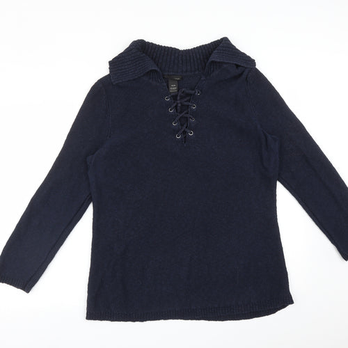 Lane Bryant Womens Blue   Pullover Jumper Size 16
