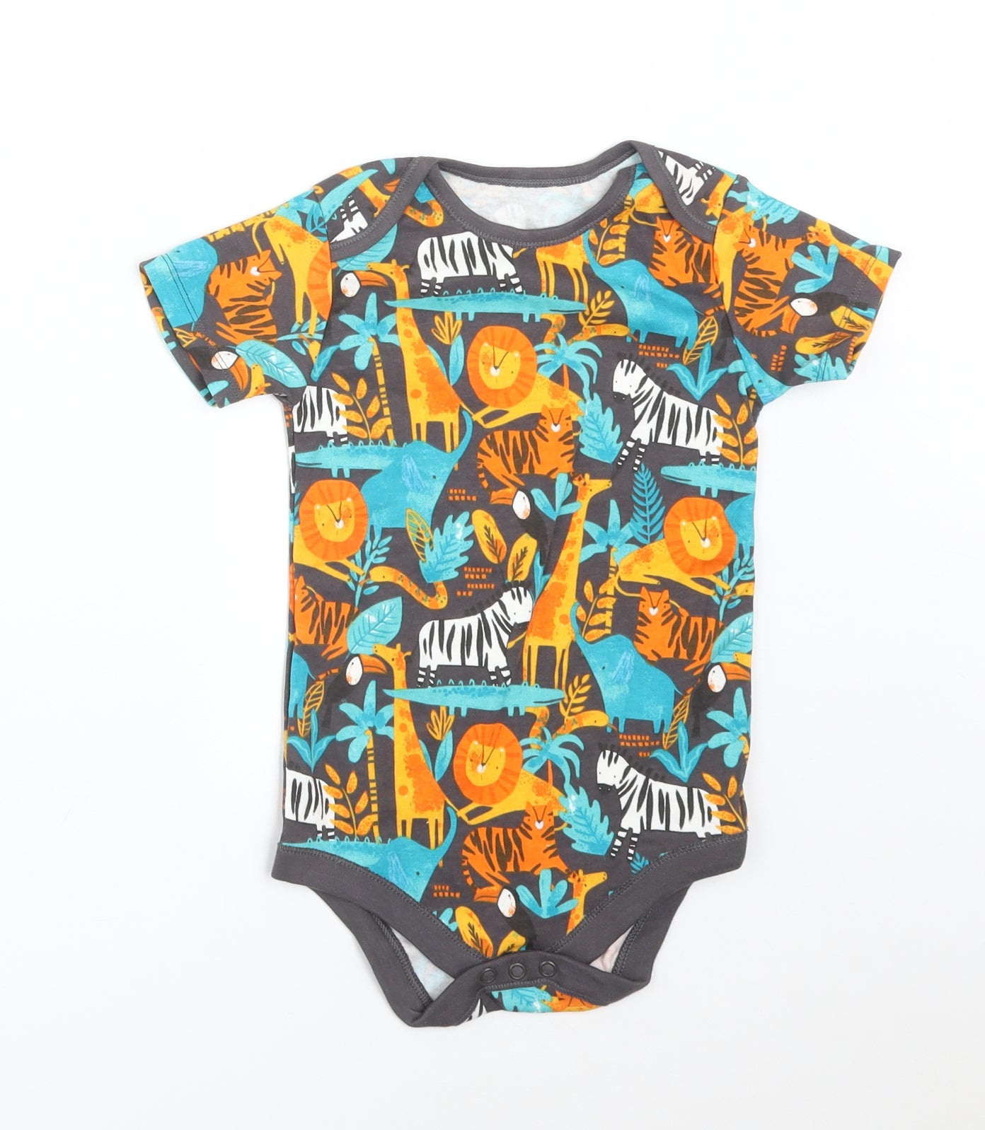 TU Boys Multicoloured Animal Print  Basic T-Shirt Size 2-3 Years