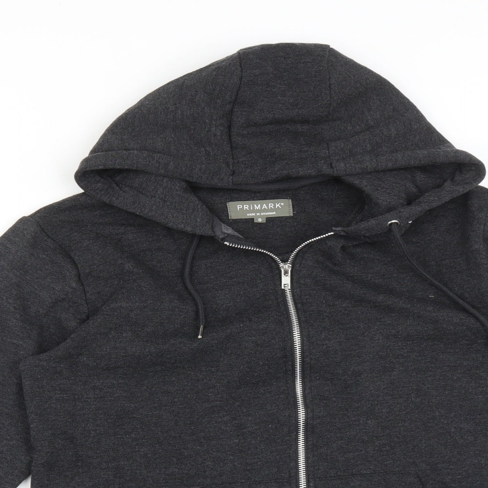 Primark Mens Grey   Full Zip Hoodie Size S