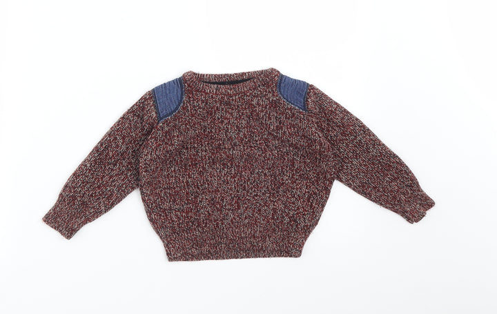 NEW ENGLAND  Red   Pullover Jumper Size 18-24 Months