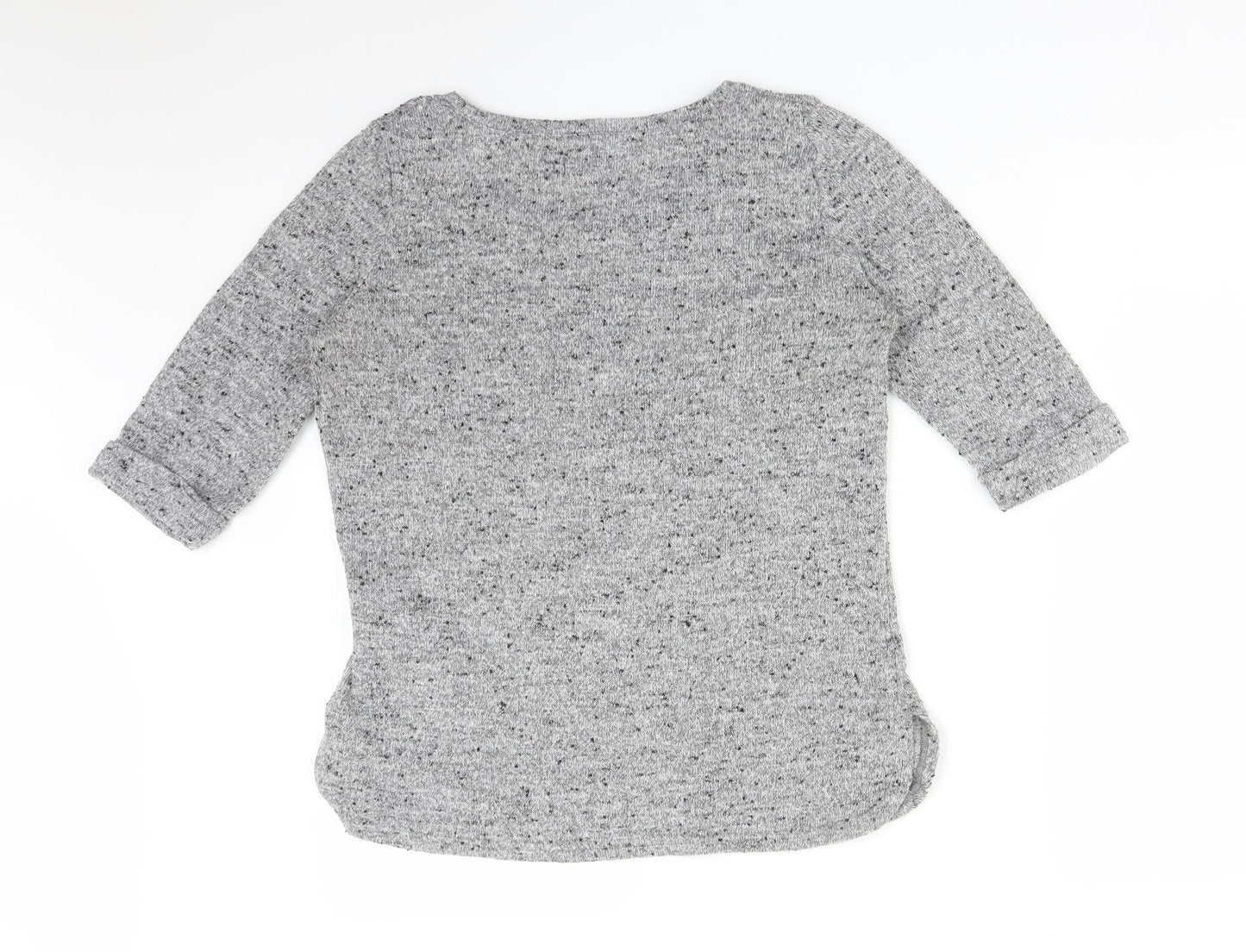 New Look Womens Grey   Basic T-Shirt Size 12