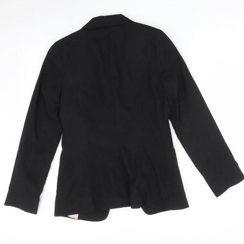 Preworn Womens Black   Jacket Blazer Size 10