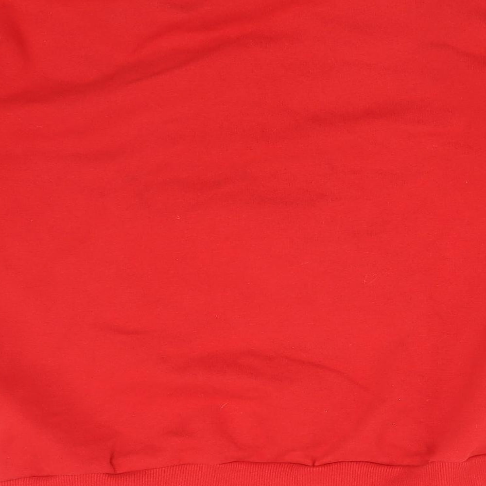 NEXT Boys Red   Pullover Sweatshirt Size 10 Years  - CHIRSTMAS