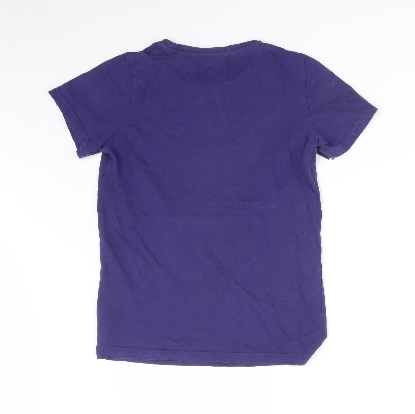 TU Boys Purple   Basic T-Shirt Size 11 Years  - MINECRAFT