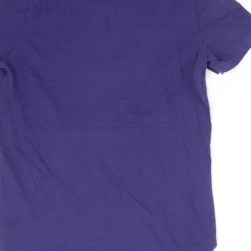 TU Boys Purple   Basic T-Shirt Size 11 Years  - MINECRAFT