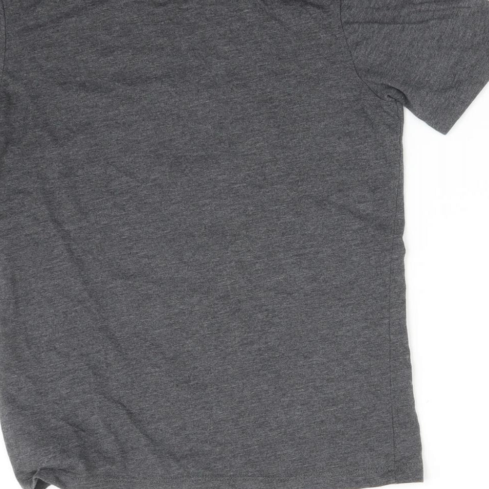 PEP&CO Girls Grey   Basic T-Shirt Size 13-14 Years  - MINECRAFT