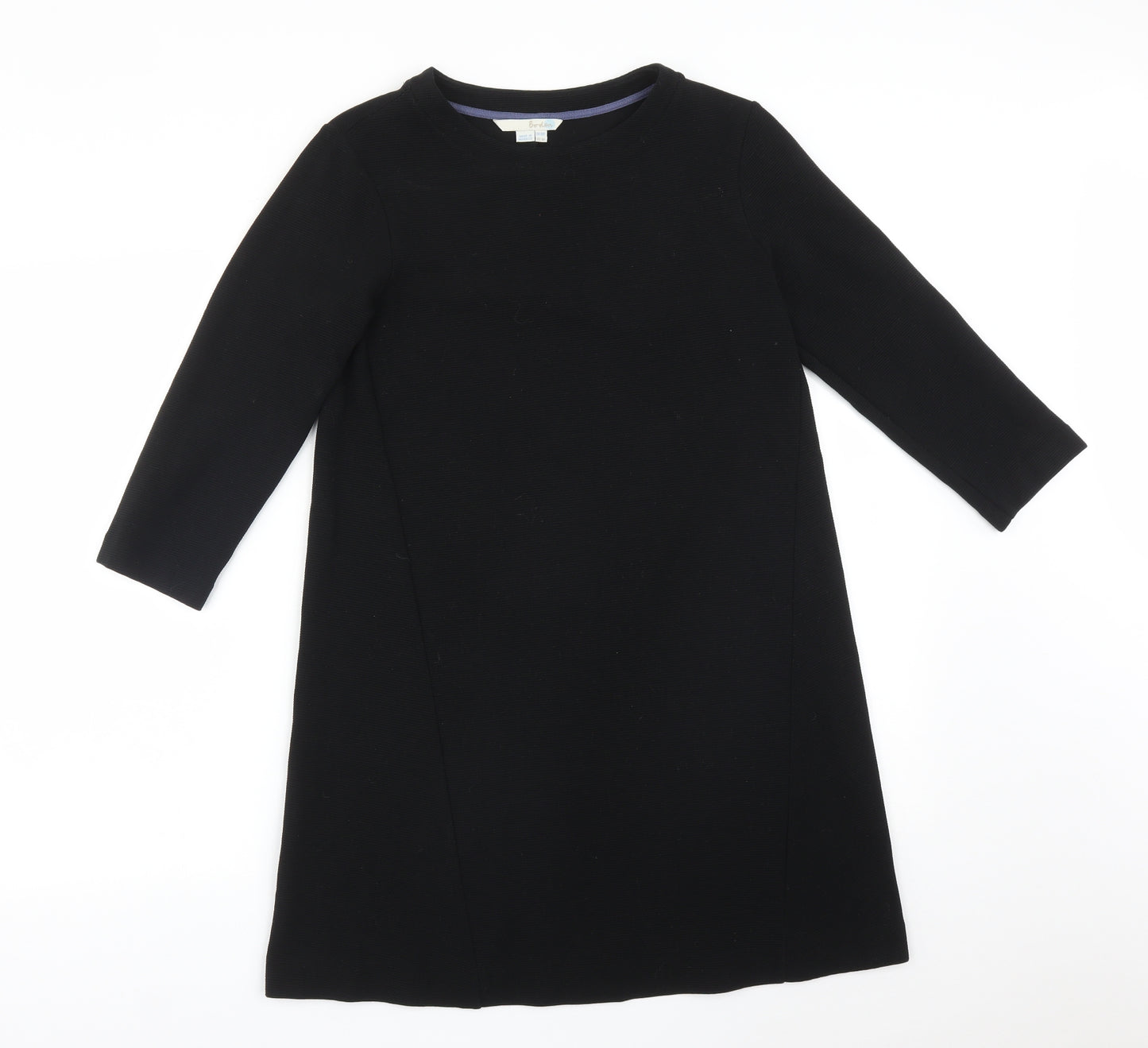 Boden Womens Black Striped  A-Line  Size 10