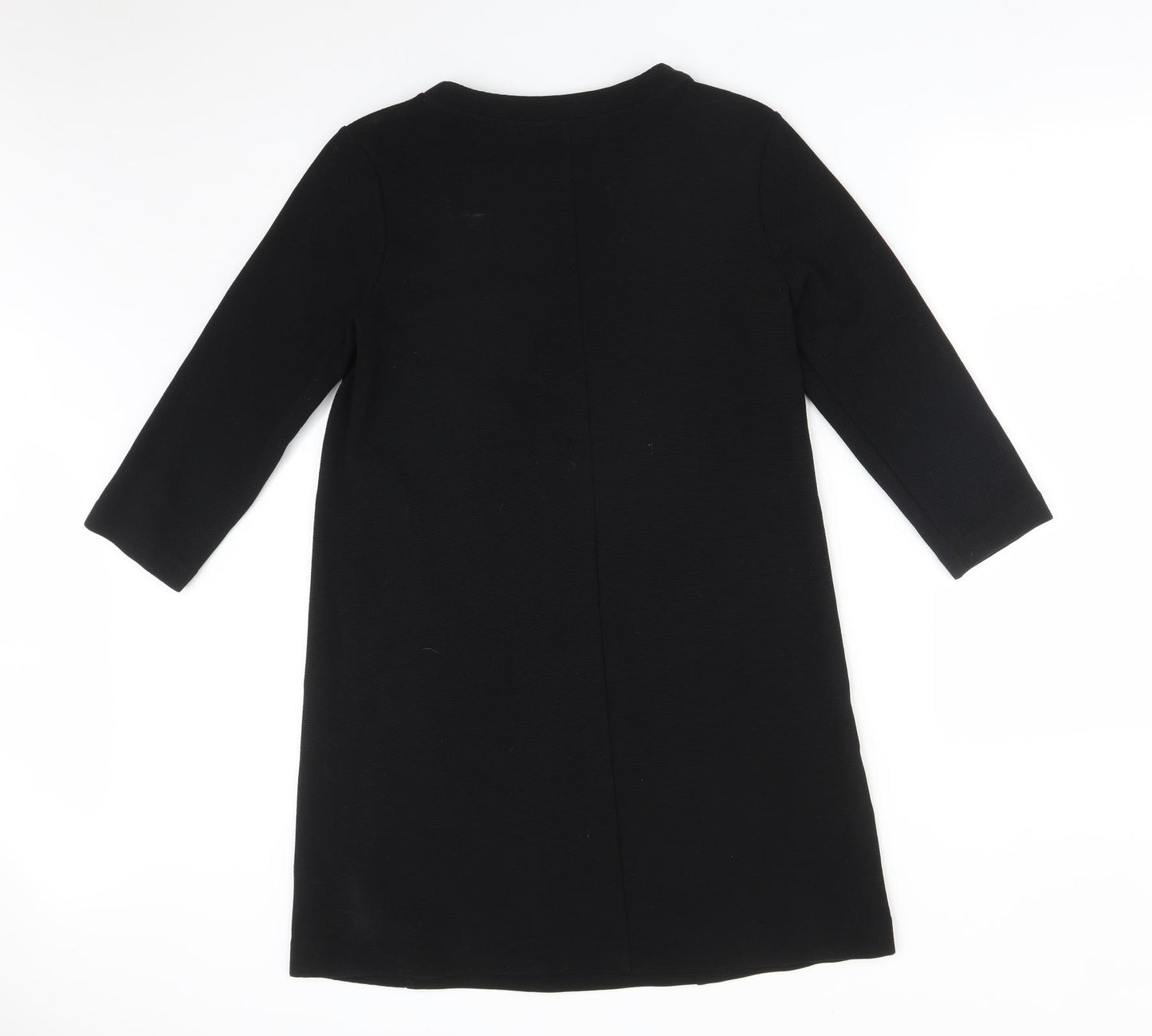 Boden Womens Black Striped  A-Line  Size 10