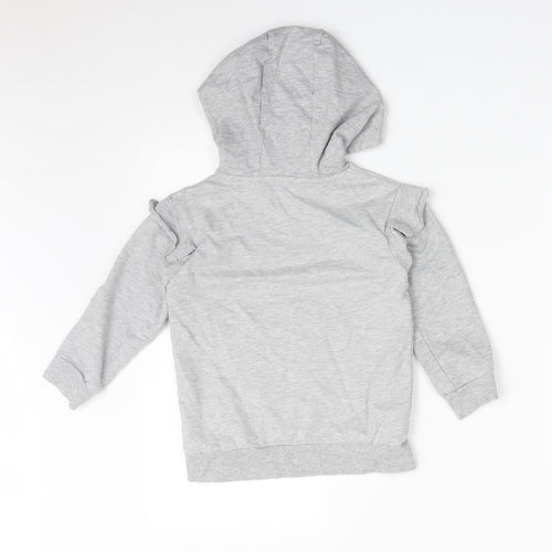 Very Girls Grey   Pullover Hoodie Size 6 Years  - CITY