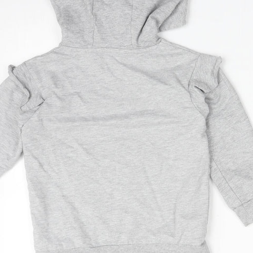 Very Girls Grey   Pullover Hoodie Size 6 Years  - CITY