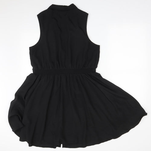 Papaya Womens Black   Fit & Flare  Size 16