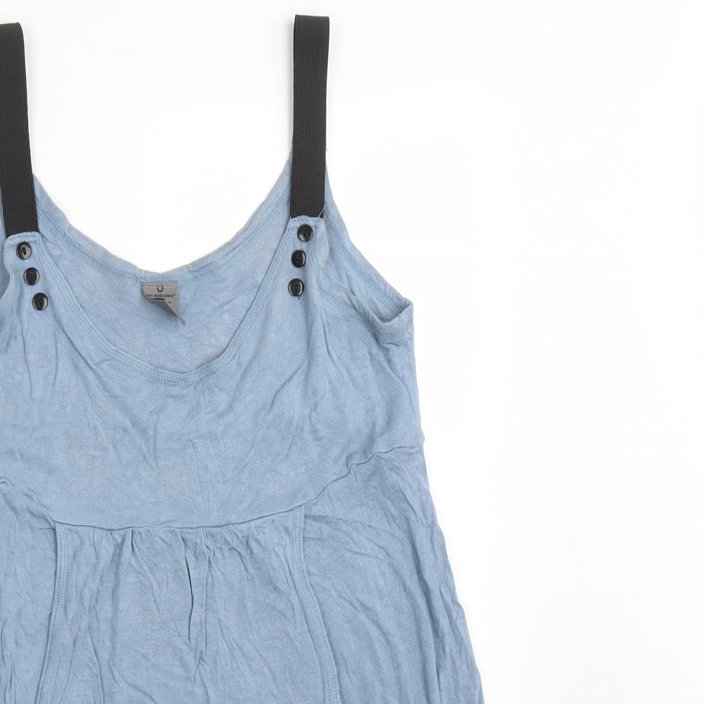 VERO MODA Womens Blue   Basic T-Shirt Size M