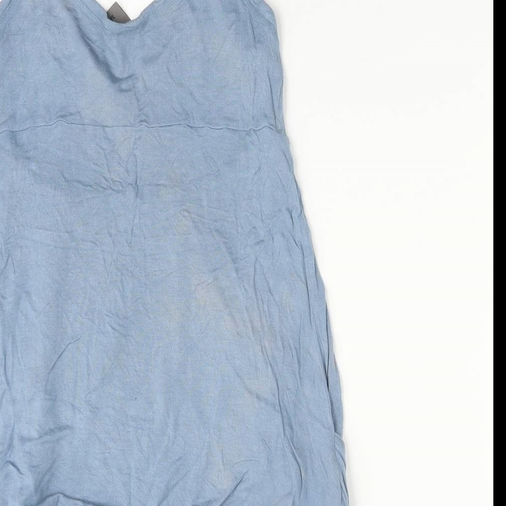 VERO MODA Womens Blue   Basic T-Shirt Size M